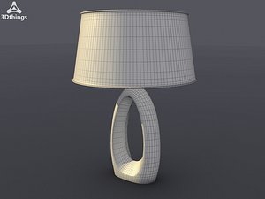 3ds max table lamp modern