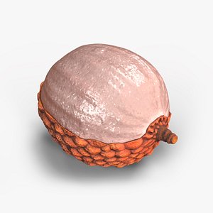 Half Peeled Lychee Yellow