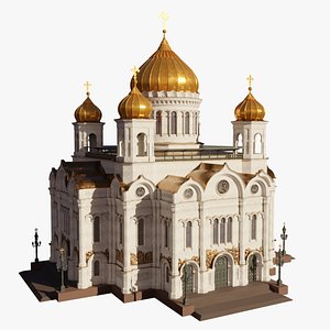 Cathedral of Christ the Savior 3D model