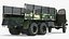 Camion da trasporto militare 6x6 della seconda guerra mondiale, mimetizzato per Cinema 4D