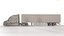 Generic Semi Trailer Truck 02 3D model