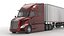 Generic Semi Trailer Truck 02 3D model