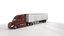 Generic Semi Trailer Truck 02 3D model