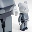 Bearbrick  KAWS Companion Gray