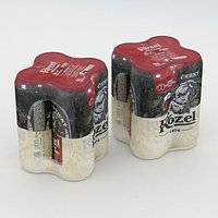 Beer Can Kozel Cerny 500ml 4pack 2020