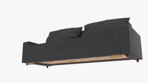 Ikea GRALVIKEN Bed Rigged Modelo 3D - TurboSquid 1806656