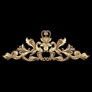 (568) Decor Element -3d STL model for CNC