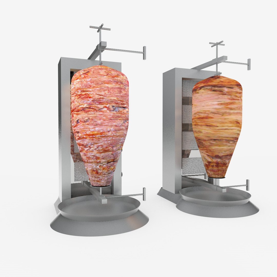 3d Doner Kebab Turned