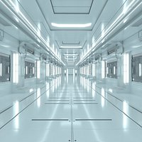 Sci-Fi Futuristic Corridor Modular