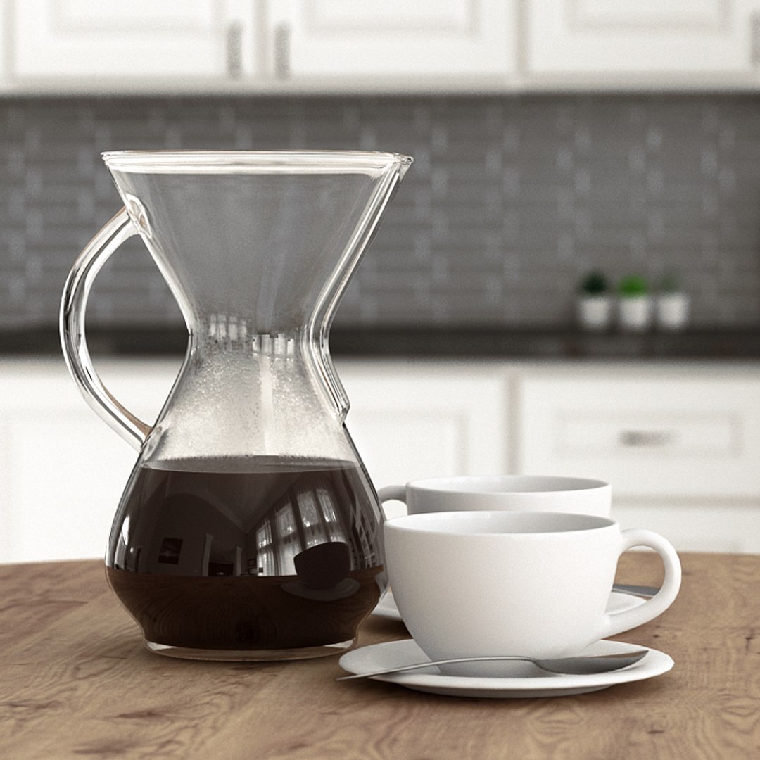 Chemex Coffee Cups 3D - TurboSquid 1623724