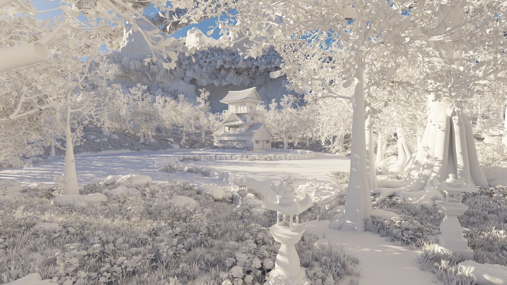 Japanese Scene Model - TurboSquid 1952261