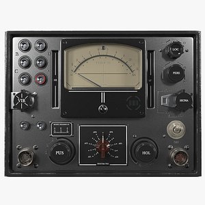 control panel 3D model