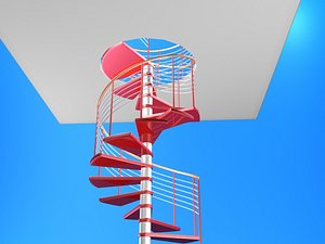 Modern Spiral Staircase