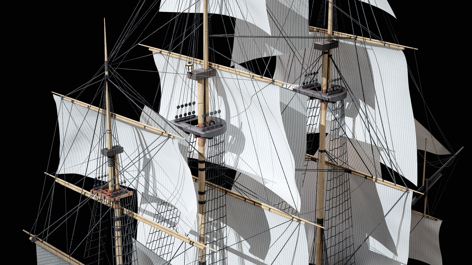 3D Full-Rigged Merchant Sailing Ship Modular Asset PBR model https://p.turbosquid.com/ts-thumb/wp/bqB7AE/0I/r_viewport_066/png/1683161883/1920x1080/fit_q87/b8733e8cf0eb52cc5e32c4a4631c717ed2723380/r_viewport_066.jpg