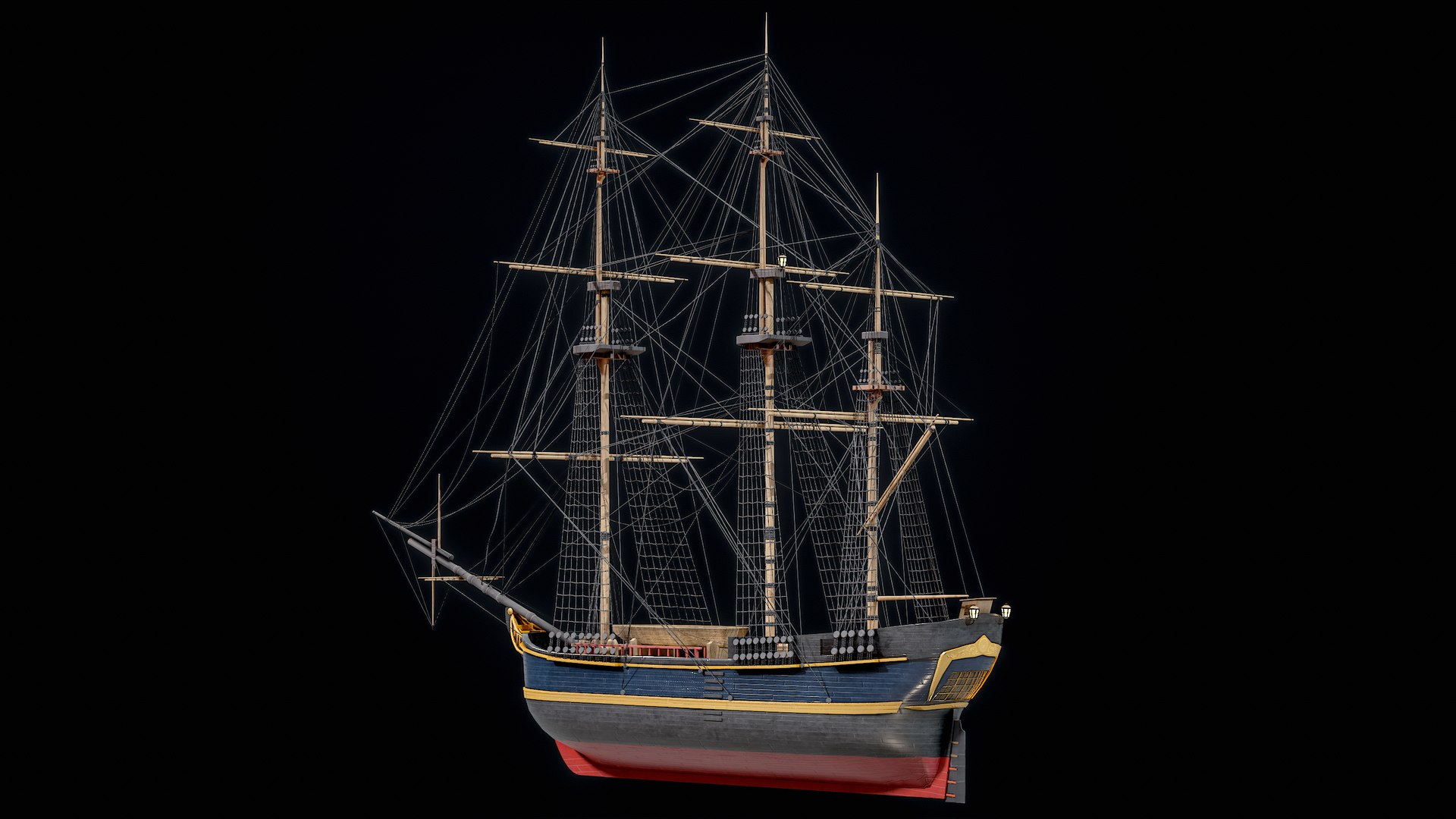 3D Full-Rigged Merchant Sailing Ship Modular Asset PBR model https://p.turbosquid.com/ts-thumb/wp/bqB7AE/1W/r_viewport_0551/png/1683161874/1920x1080/fit_q87/a4f43a6f57151e7f9e4e1ec886f255b012c6889f/r_viewport_0551.jpg