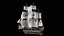 Velero mercante con aparejo completo Activo modular PBR