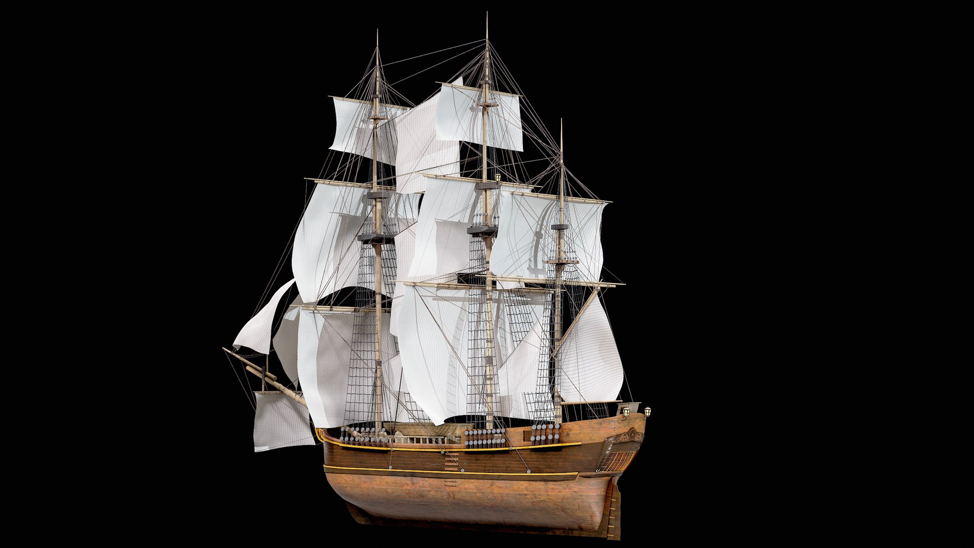 3D Full-Rigged Merchant Sailing Ship Modular Asset PBR model https://p.turbosquid.com/ts-thumb/wp/bqB7AE/UO/r_viewport_085/png/1683162025/1920x1080/fit_q87/676f8db6d88d5440ab19d2c67a91c3cd80b28cb5/r_viewport_085.jpg