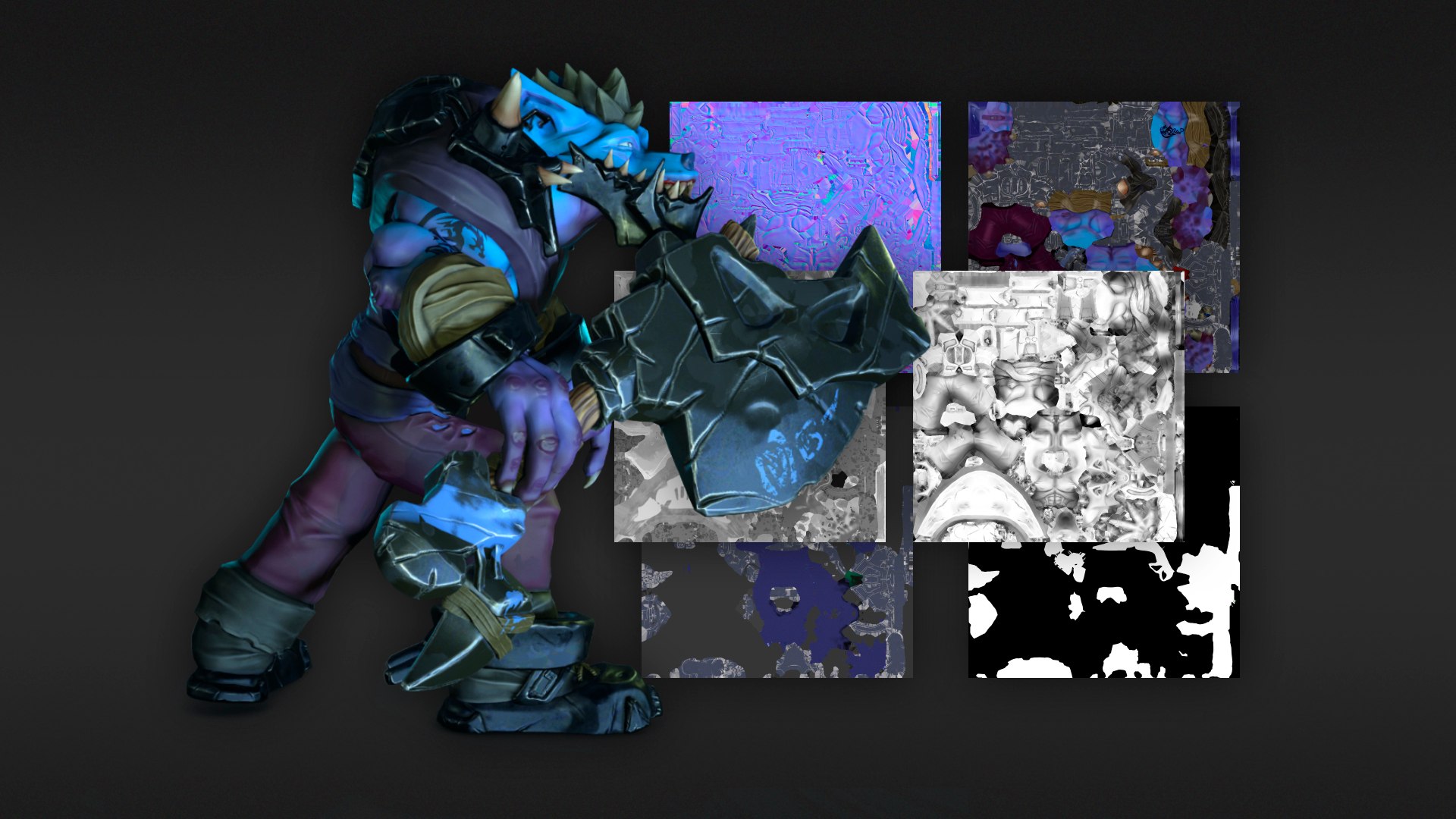 Werewolf Stylized Model 3D Model - TurboSquid 1785489