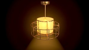 3D Ceiling Lamp model