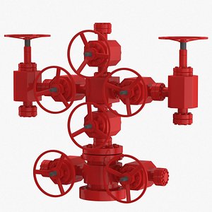 Oil Wellhead model