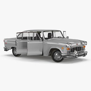 Vintage Checker Marathon Taxi Rigged