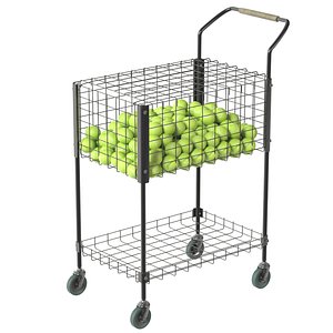 Tennis ball cart model