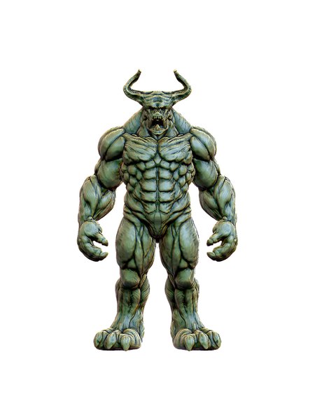 Monstro Um Modelo 3D - TurboSquid 2195734