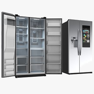 Smart Fridge Opened and Closed Door