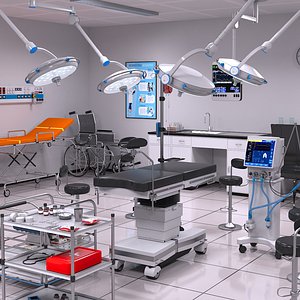 3D Gynecology Room model