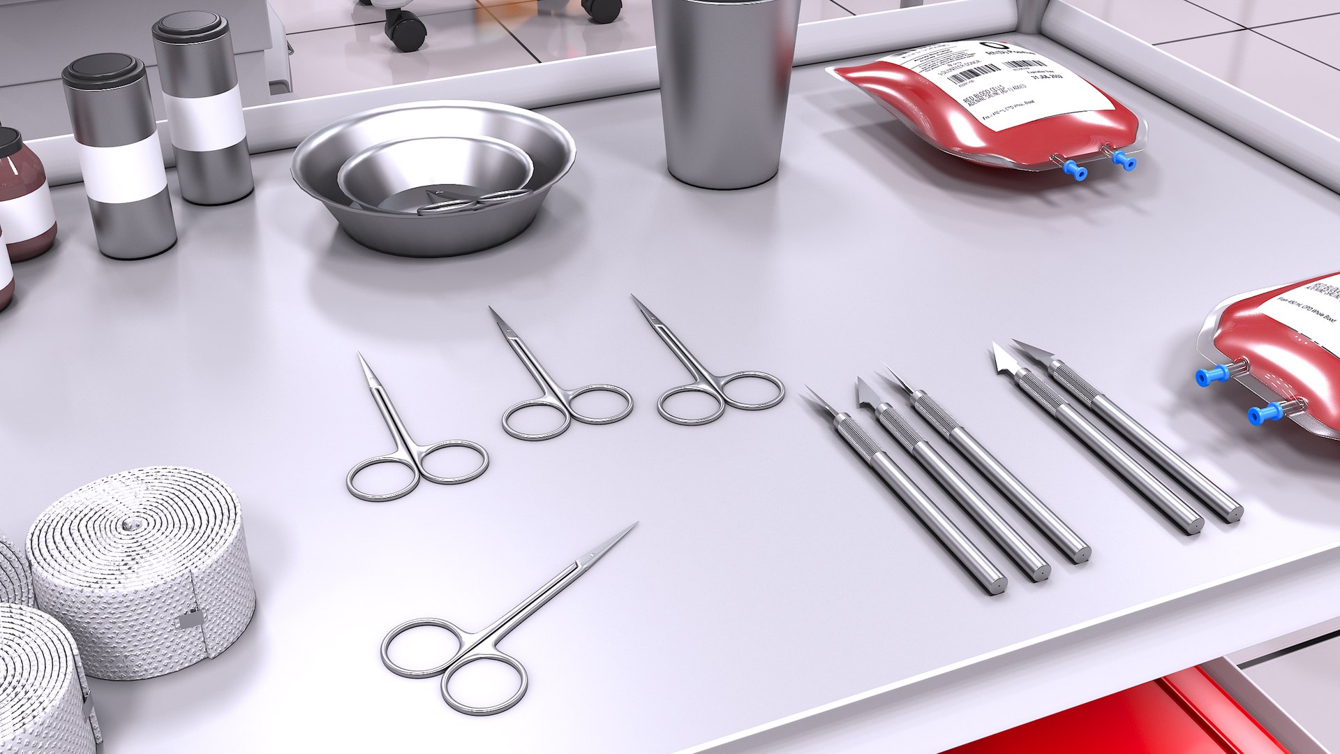 3D Gynecology Room Model - TurboSquid 1967798