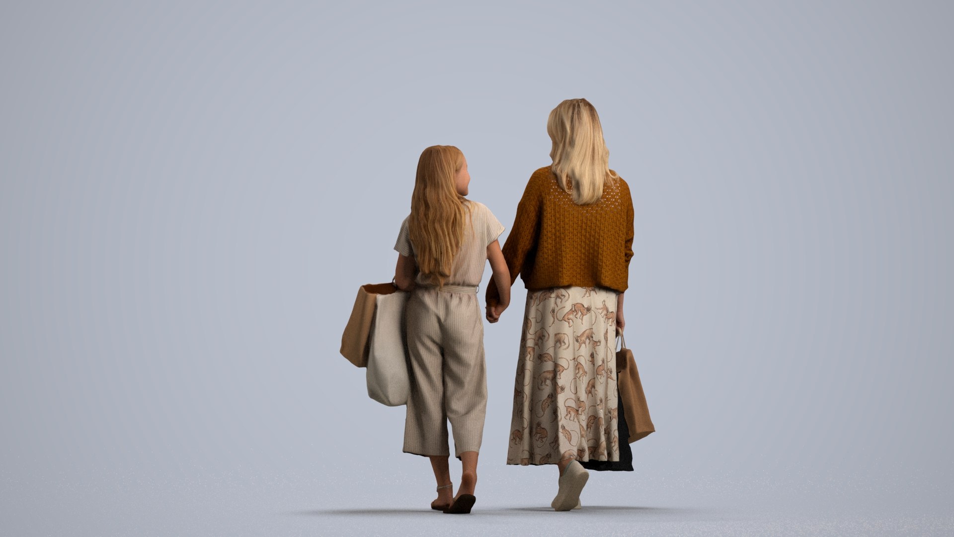 00451Kyrsten003 - Adult Caucasian Woman Shopping With Bag In Autumn Or ...