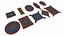 Tapis stylisés de RPG fantastiques, tapis décoratifs