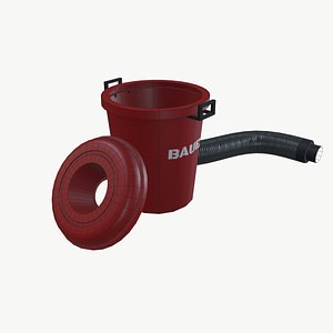 3D Dirt Collecting Bucket