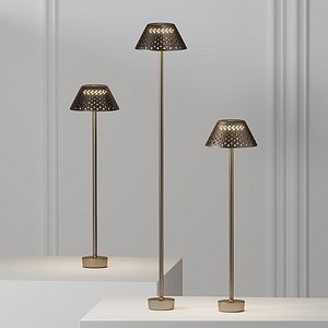 floor lamp platek mesh 3D model