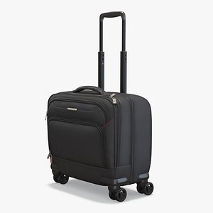 3D Spinner Business Laptop Bag Black