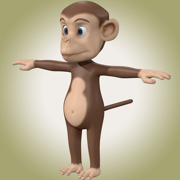 Blender Monkey Models TurboSquid