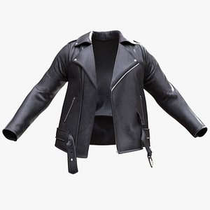 Man and Woman in Jacket 25 3D model