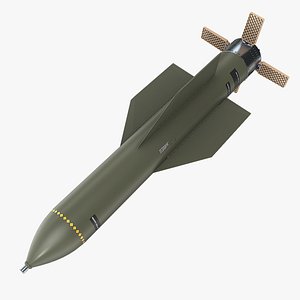 GBU-57 Bunker Buster Bomb 3D model