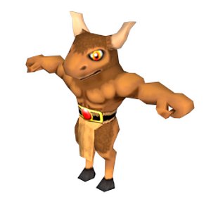 3d minotaur monsters model
