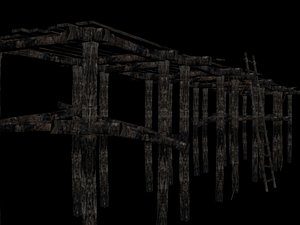 Wooden Catwalk