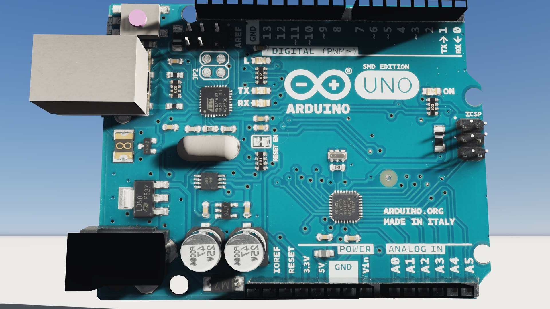 3D Arduino Uno - TurboSquid 1206907