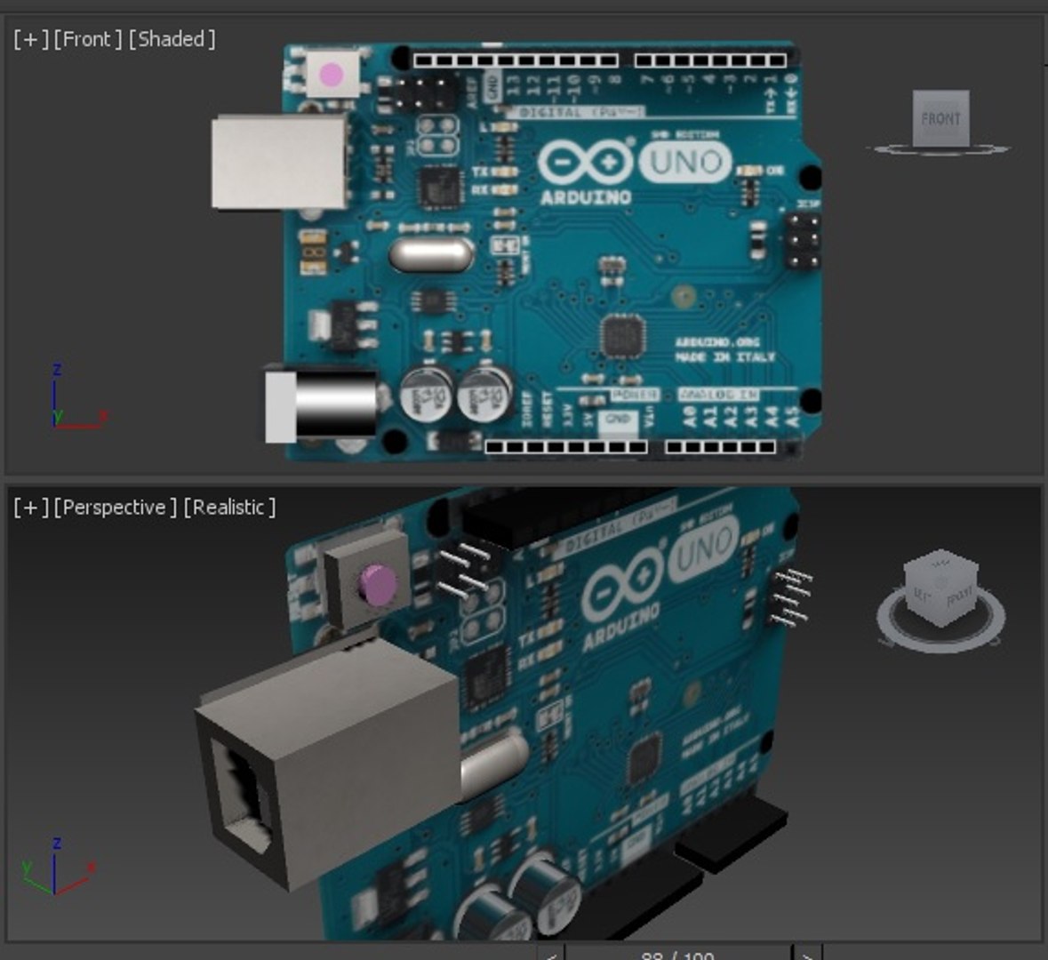 3D Arduino Uno - TurboSquid 1206907
