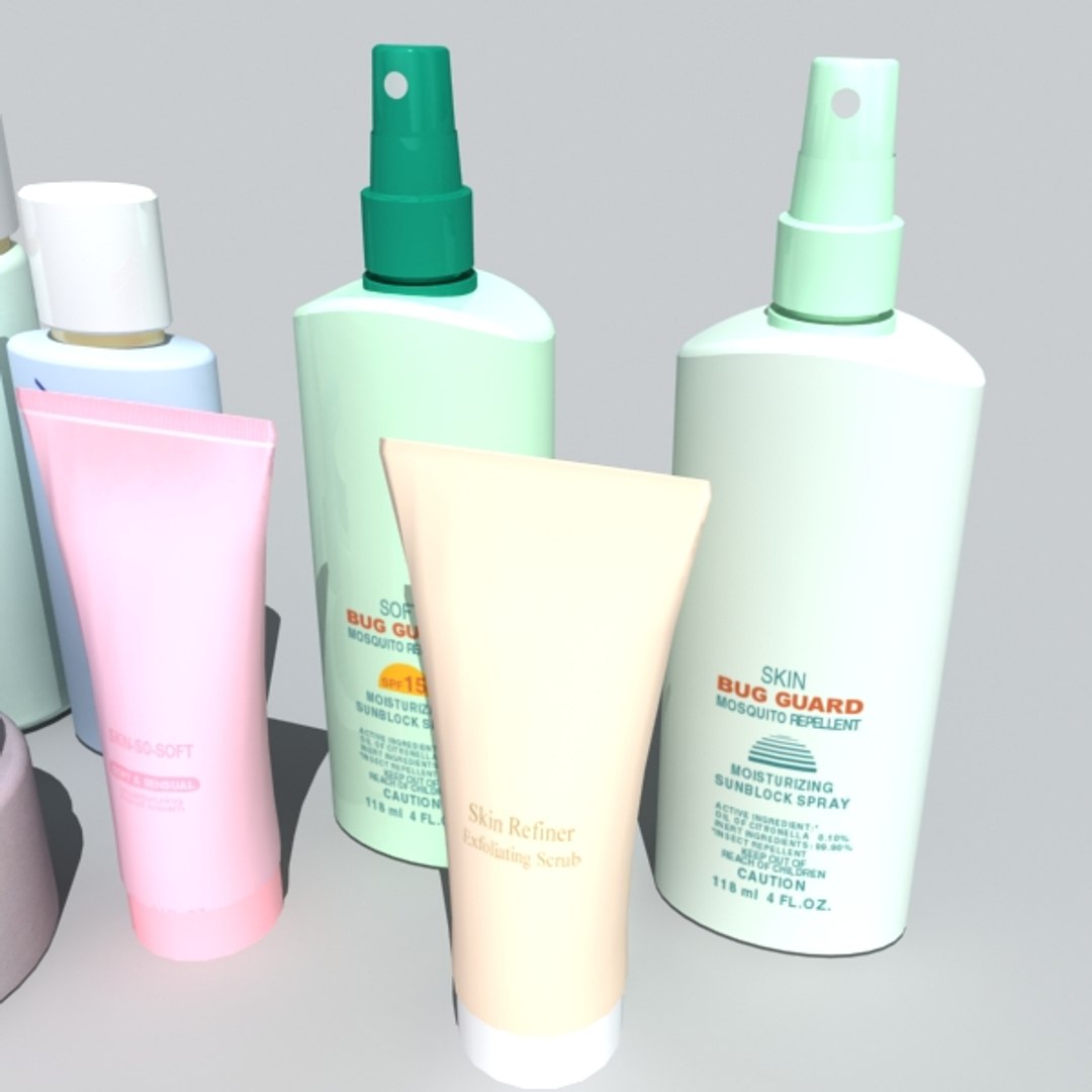 3d Cosmetic Set 1