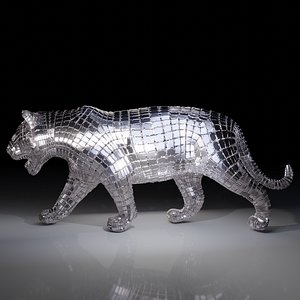 wire metal abstract model