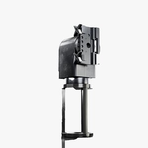 Astronomical Telescope Observatory Device 3D model