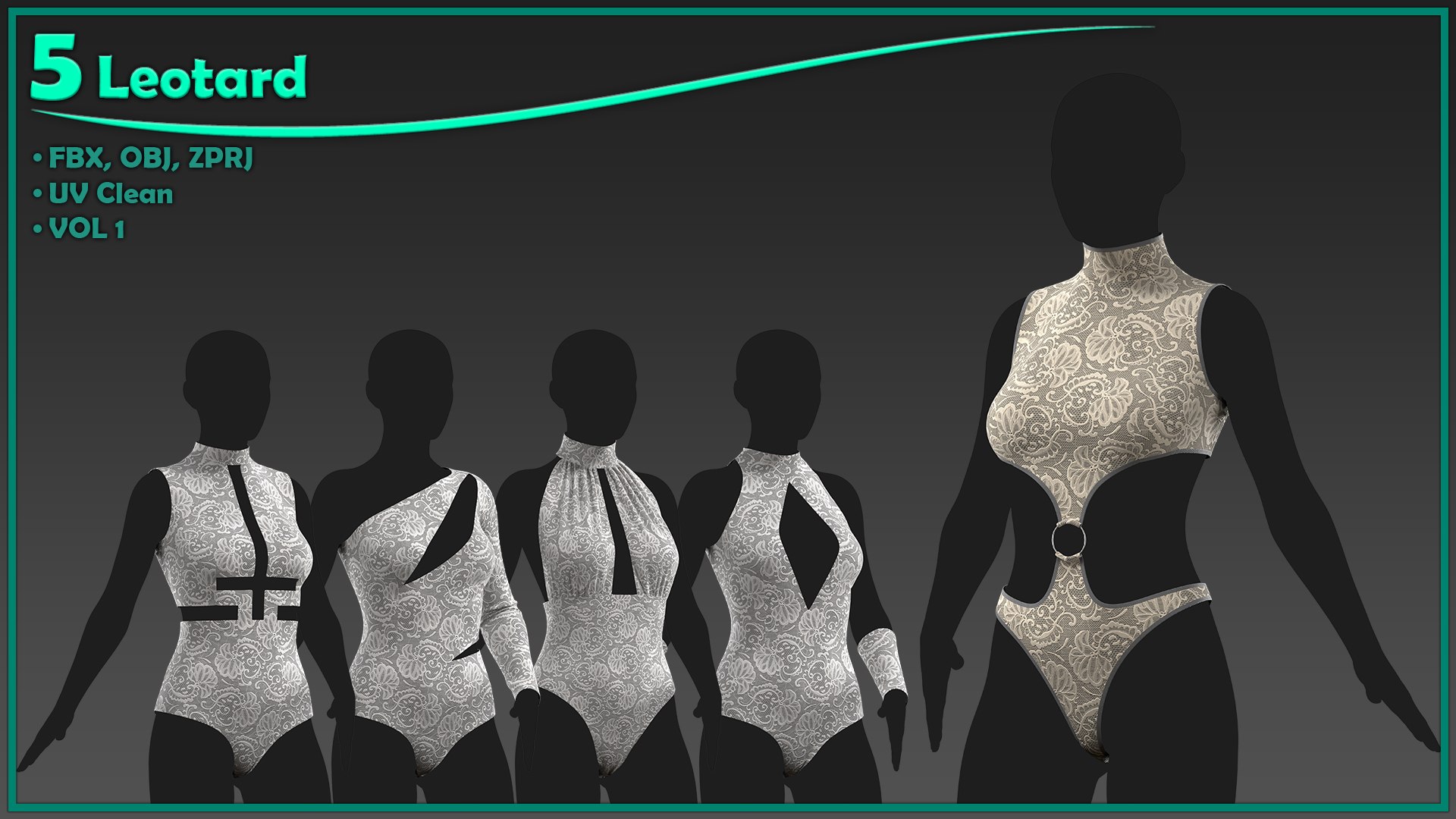 5 female leotard 3D model https://p.turbosquid.com/ts-thumb/wq/TrDAJ1/Gt/1/jpg/1766903649/1920x1080/fit_q87/b6ec66793a70763241d12a41d8ac308bfa420a67/1.jpg
