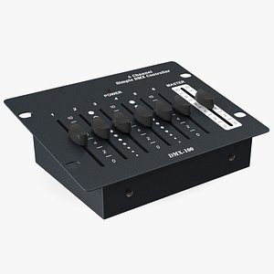 Six Channel Simple Dmx-10 Controller