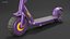 Sharing Electric Scooter High and Low Poly PBR