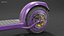 Sharing Electric Scooter High and Low Poly PBR