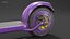 Sharing Electric Scooter High and Low Poly PBR